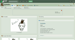 Desktop Screenshot of onrianjiru.deviantart.com