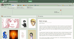 Desktop Screenshot of izumiko-san.deviantart.com