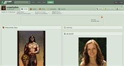 Desktop Screenshot of crossrhythm.deviantart.com