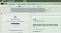 Desktop Screenshot of inoshika.deviantart.com