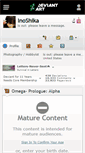 Mobile Screenshot of inoshika.deviantart.com