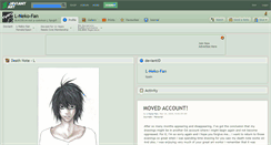 Desktop Screenshot of l-neko-fan.deviantart.com