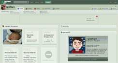 Desktop Screenshot of grathiam.deviantart.com