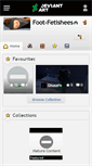Mobile Screenshot of foot-fetishees.deviantart.com