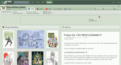 Desktop Screenshot of drawjindraw-jinhan.deviantart.com