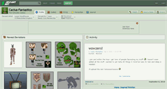 Desktop Screenshot of cactus-fantastico.deviantart.com