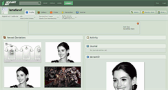 Desktop Screenshot of iamafanof.deviantart.com