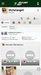 Mobile Screenshot of michelangeli.deviantart.com