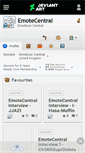 Mobile Screenshot of emotecentral.deviantart.com