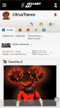Mobile Screenshot of citrustrance.deviantart.com