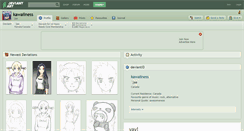 Desktop Screenshot of kawaiiness.deviantart.com