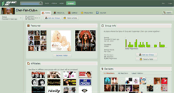 Desktop Screenshot of cher-fan-club.deviantart.com
