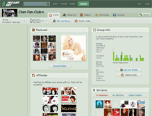 Tablet Screenshot of cher-fan-club.deviantart.com