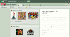 Desktop Screenshot of nintendo-figures.deviantart.com