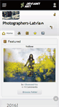 Mobile Screenshot of photographers-latvia.deviantart.com