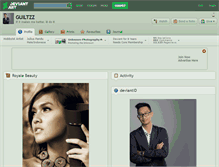 Tablet Screenshot of guiltzz.deviantart.com