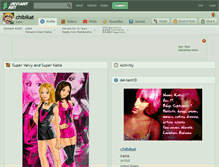 Tablet Screenshot of chibikat.deviantart.com