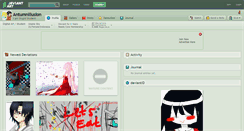 Desktop Screenshot of antumnillusion.deviantart.com