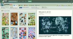 Desktop Screenshot of janeeden.deviantart.com