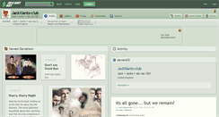 Desktop Screenshot of jackxianto-club.deviantart.com