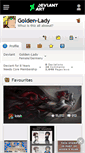 Mobile Screenshot of golden-lady.deviantart.com