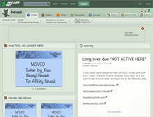 Tablet Screenshot of nevask.deviantart.com