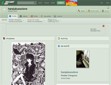 Tablet Screenshot of harajukuxoxlove.deviantart.com