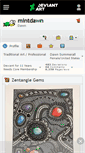 Mobile Screenshot of mintdawn.deviantart.com