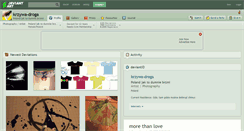Desktop Screenshot of krzywa-droga.deviantart.com