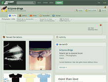 Tablet Screenshot of krzywa-droga.deviantart.com