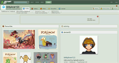 Desktop Screenshot of kirbylover123.deviantart.com