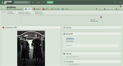 Desktop Screenshot of jellyfishly.deviantart.com