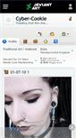 Mobile Screenshot of cyber-cookie.deviantart.com