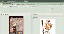 Desktop Screenshot of chibigilbertplz.deviantart.com