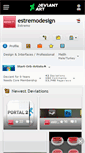 Mobile Screenshot of estremodesign.deviantart.com