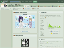 Tablet Screenshot of ivorykeys-elliotxleo.deviantart.com