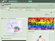 Tablet Screenshot of overlaplines.deviantart.com