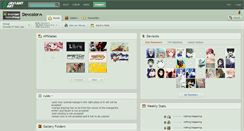 Desktop Screenshot of devcolor.deviantart.com