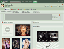 Tablet Screenshot of pixel-media.deviantart.com