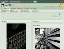 Tablet Screenshot of krak1977.deviantart.com