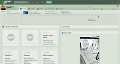 Desktop Screenshot of izzy279.deviantart.com