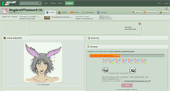 Desktop Screenshot of kingdomofthemoon9120.deviantart.com