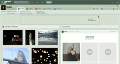 Desktop Screenshot of kulter.deviantart.com
