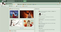 Desktop Screenshot of kikyo-lovers.deviantart.com