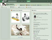 Tablet Screenshot of kikyo-lovers.deviantart.com