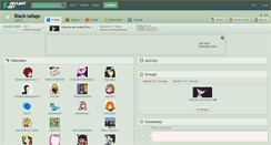 Desktop Screenshot of black-lailaps.deviantart.com