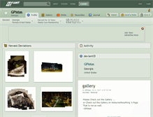 Tablet Screenshot of gpistas.deviantart.com
