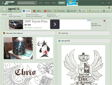 Tablet Screenshot of agentc12.deviantart.com