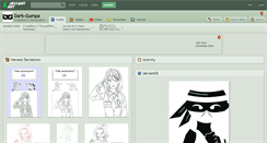 Desktop Screenshot of dark-gumpa.deviantart.com