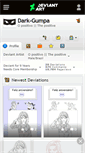 Mobile Screenshot of dark-gumpa.deviantart.com
